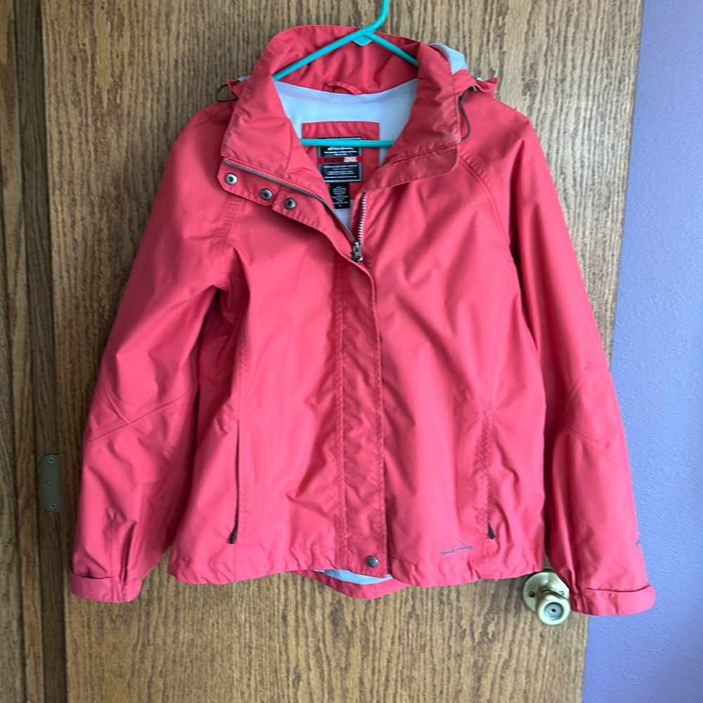 Women’s Eddie Bauer Rain Jacket size large